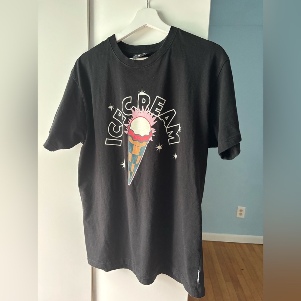 Billionaire Boys Club Ice Cream Spark SS black ice cream cone t-shirt